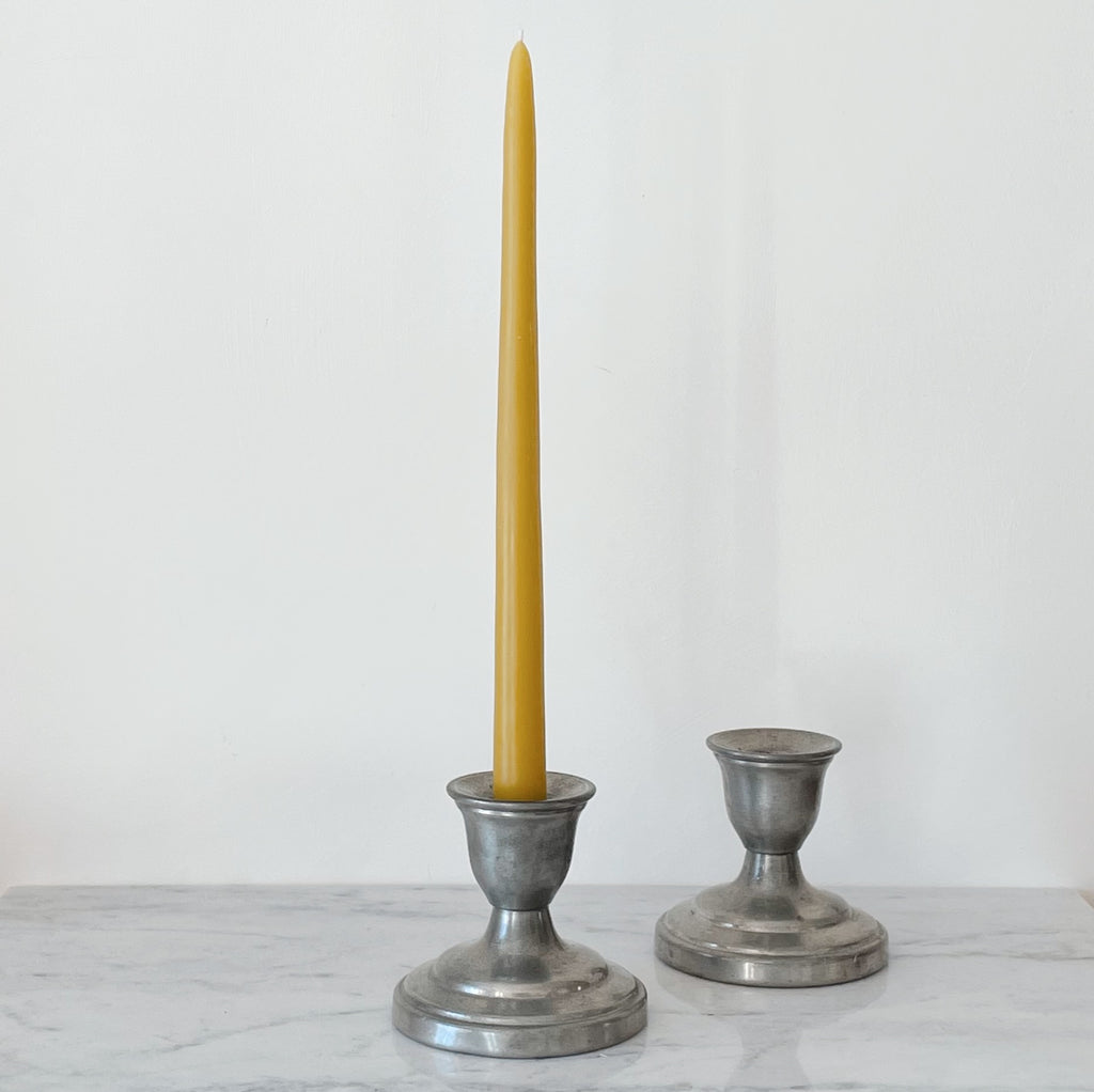 Pewter Candleholder