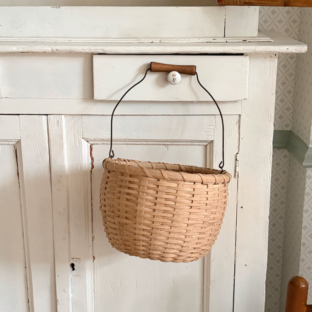 Coastal Handwoven Berry Basket