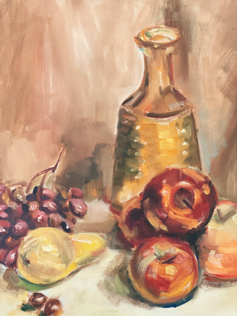 Framed Original Still Life Painting