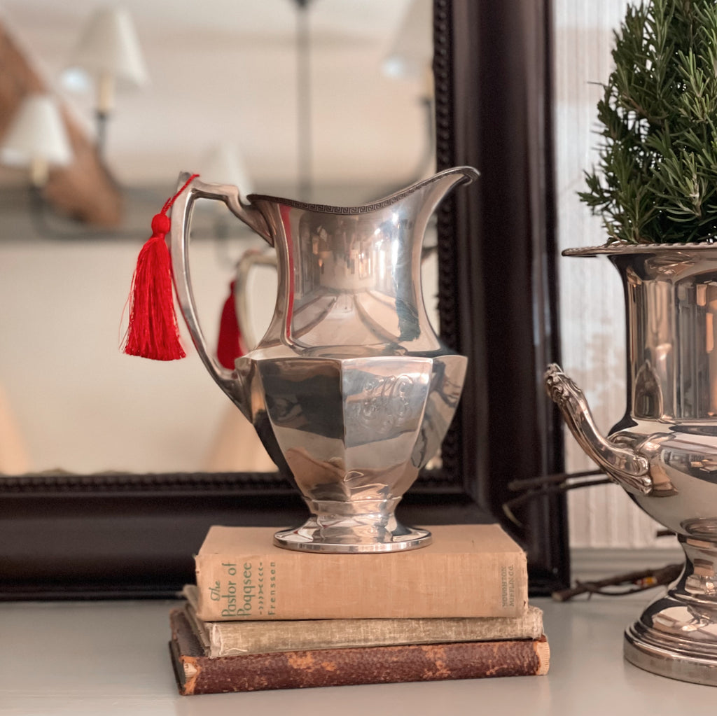 Antique Gorham “Plymouth” Sterling Silver Water Pitcher