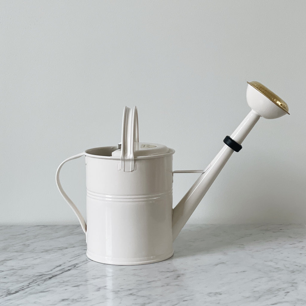 Ivory Metal Watering Cans