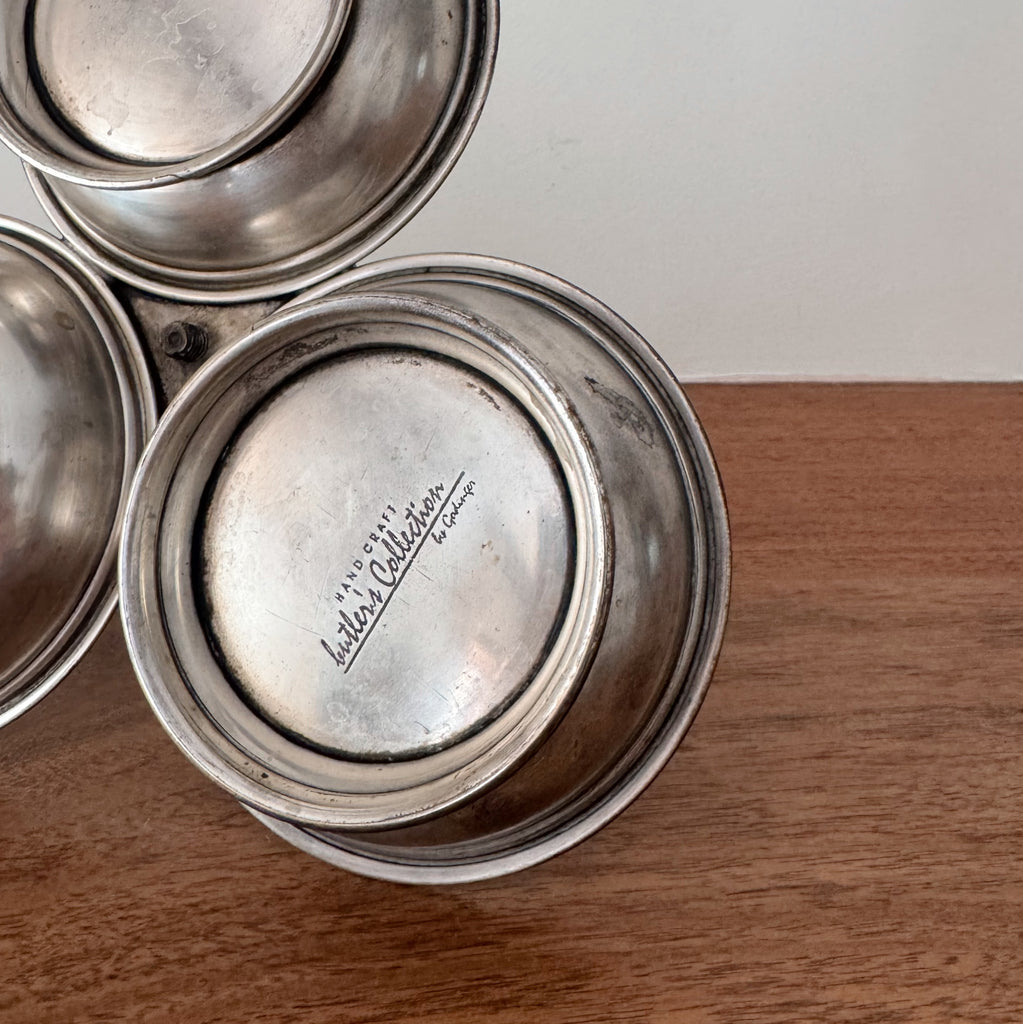 Silver Butler's Serving Caddy