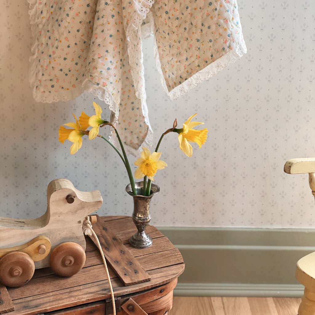 Handmade Wooden Duck Pull Toy