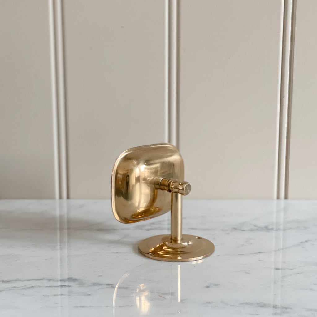 Brass Soap Holder Fixture