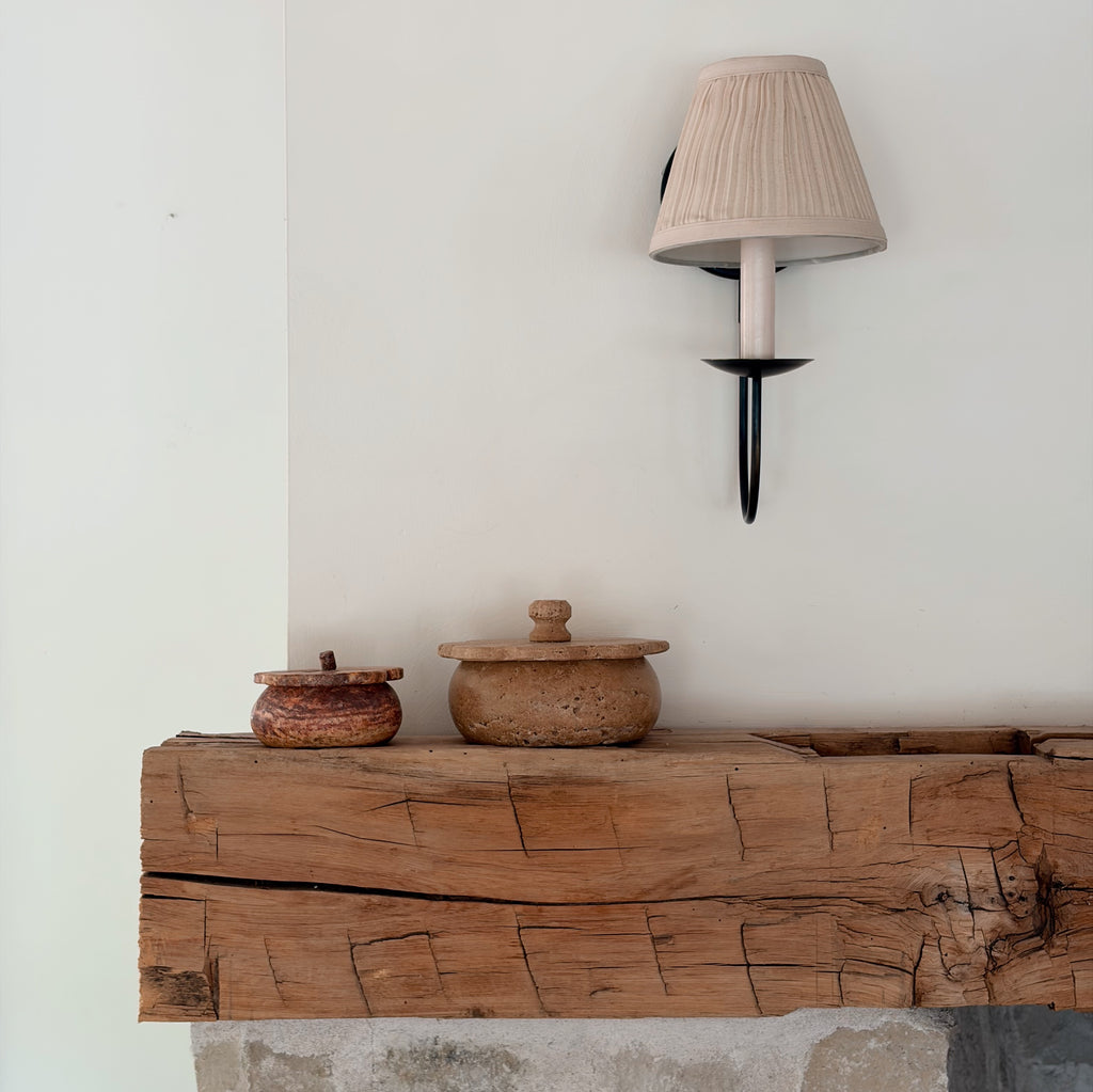 Travertine Trinket Box
