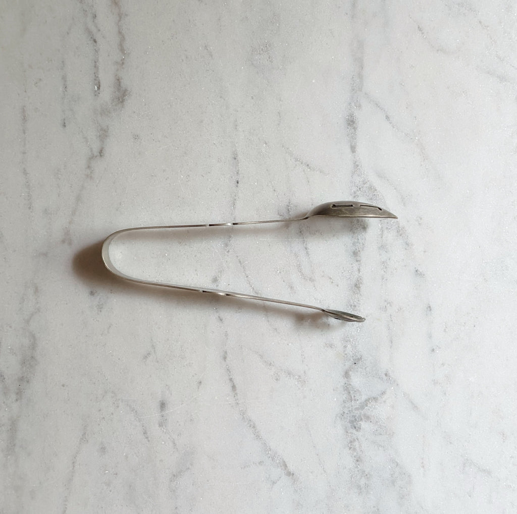 Vintage Silver-Plated Tongs