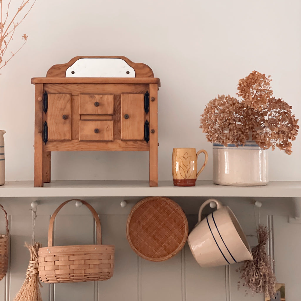 Children’s Wooden Kitchen Cabinet