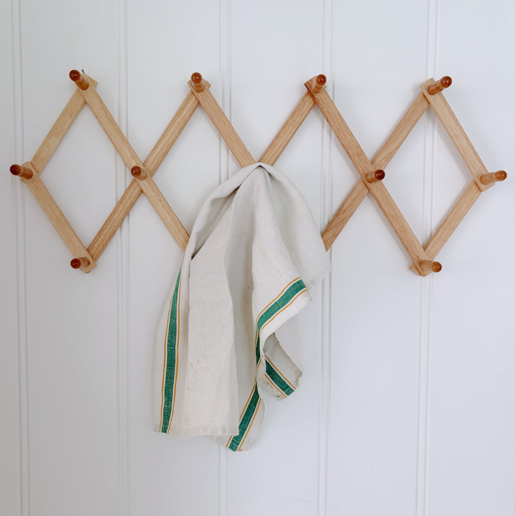 Vintage French Striped Tea Towel