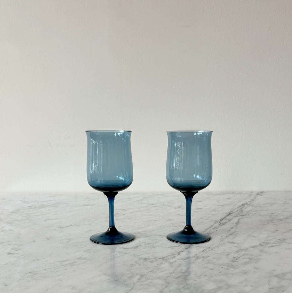 Lenox Blown Glass Goblets