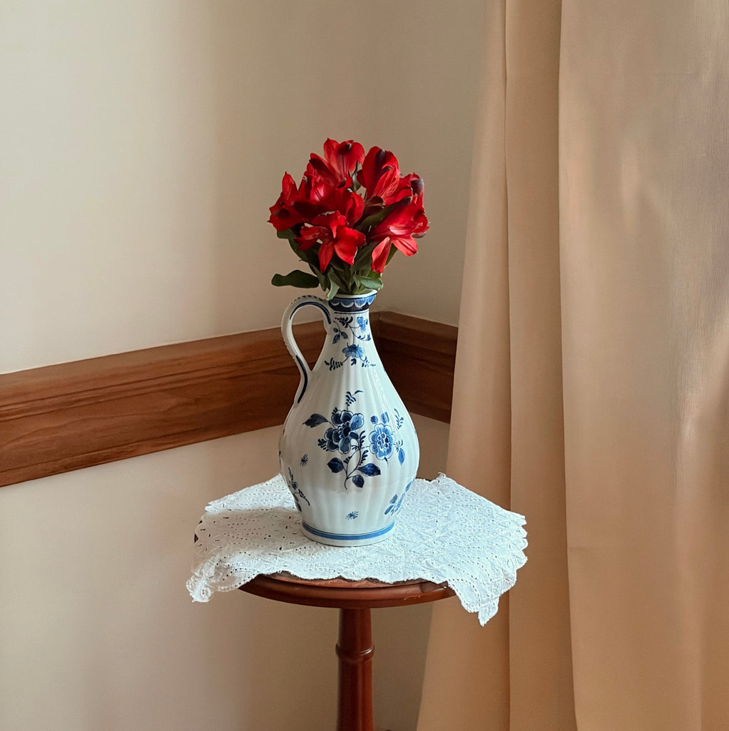 Antique Delft Pitcher