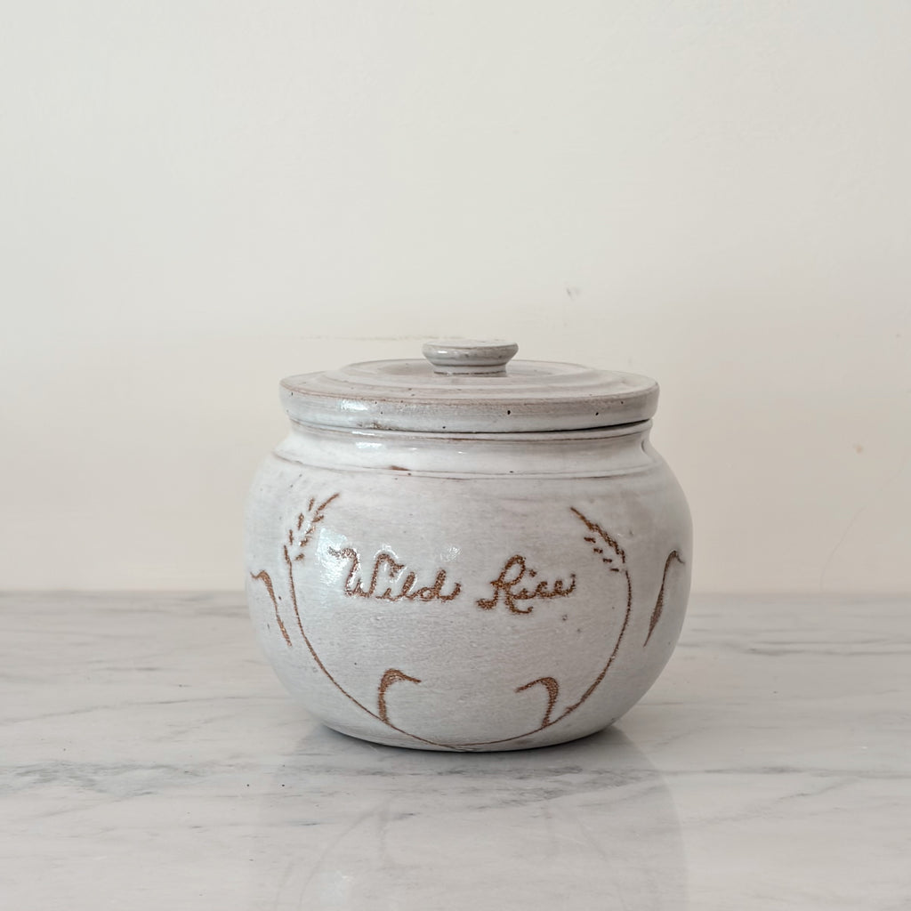 Handmade Lidded Rice Pot