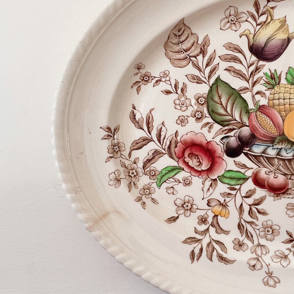Paloma Transferware Platter