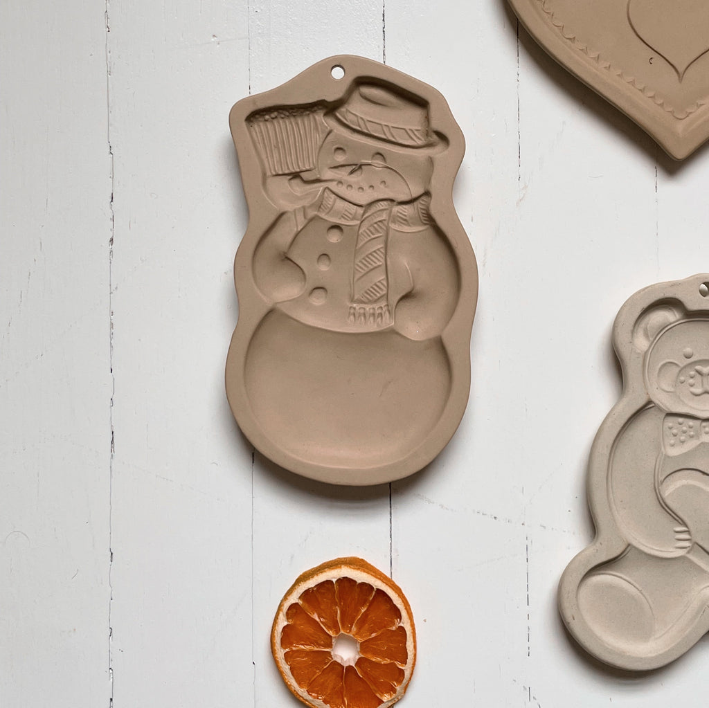 Holiday Stoneware Cookie Molds