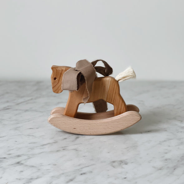 Wood Rocking Horse Toy