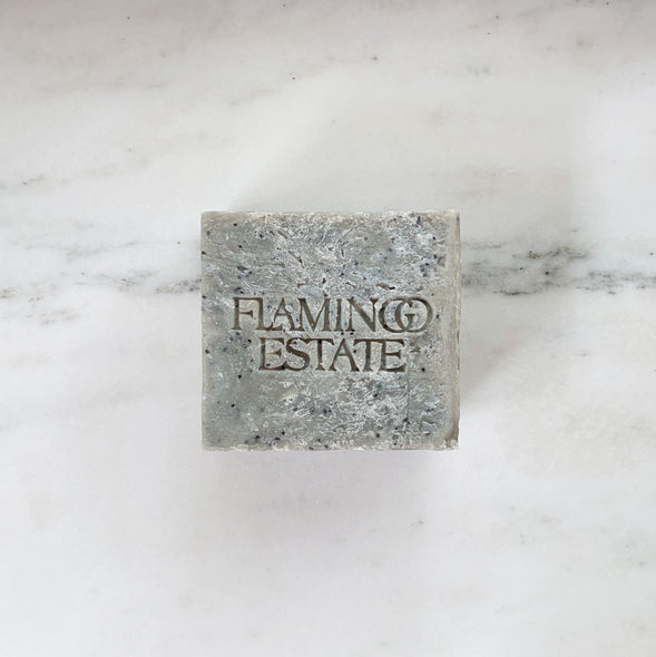 Flamingo Estate Exfoliating Peppermint Soap Block