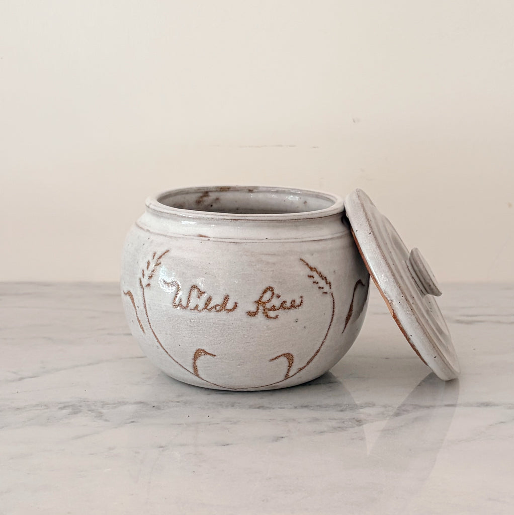 Handmade Lidded Rice Pot