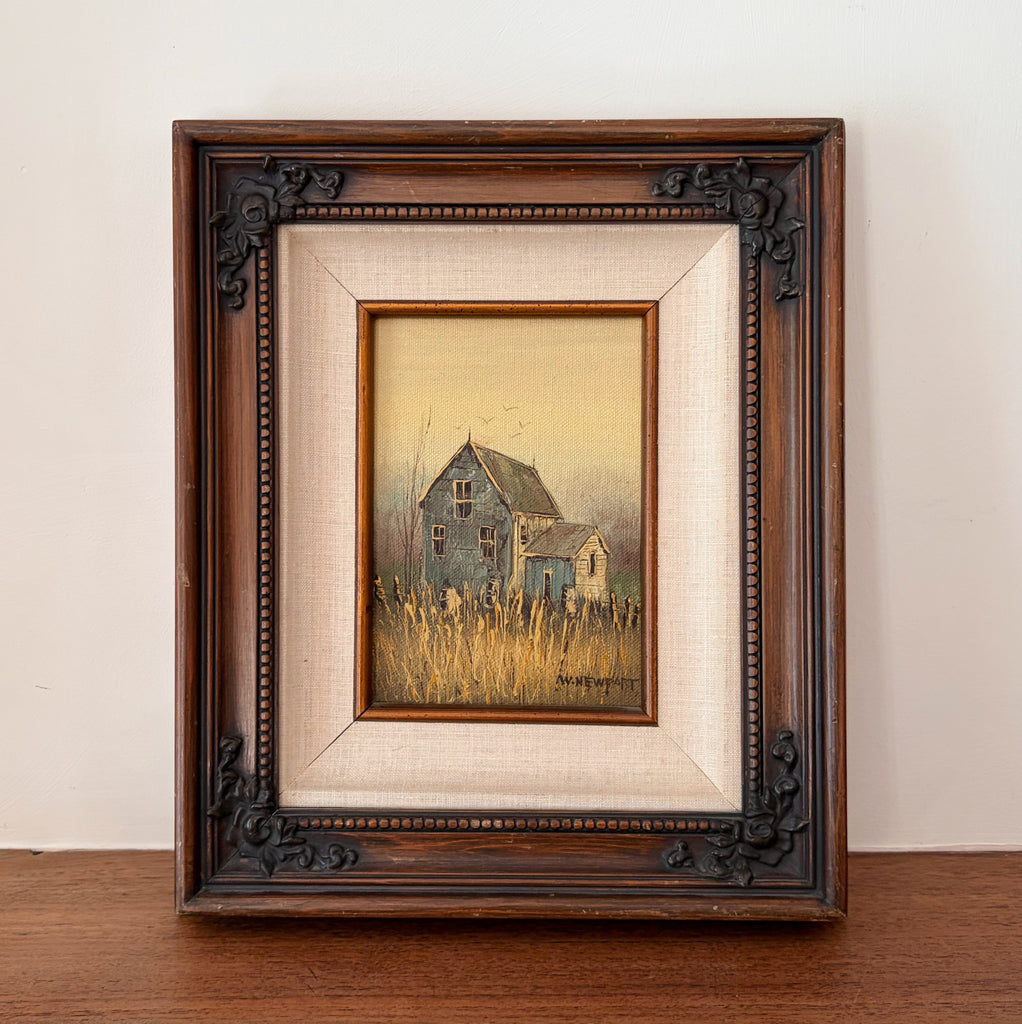 Framed Original William Newport Oil Painting