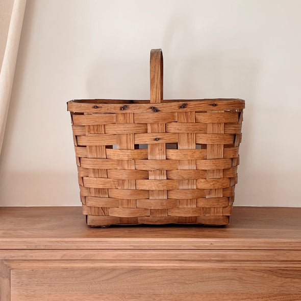Grand Woven Gathering Basket