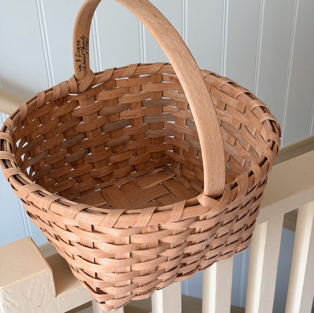 Handwoven Garden Basket