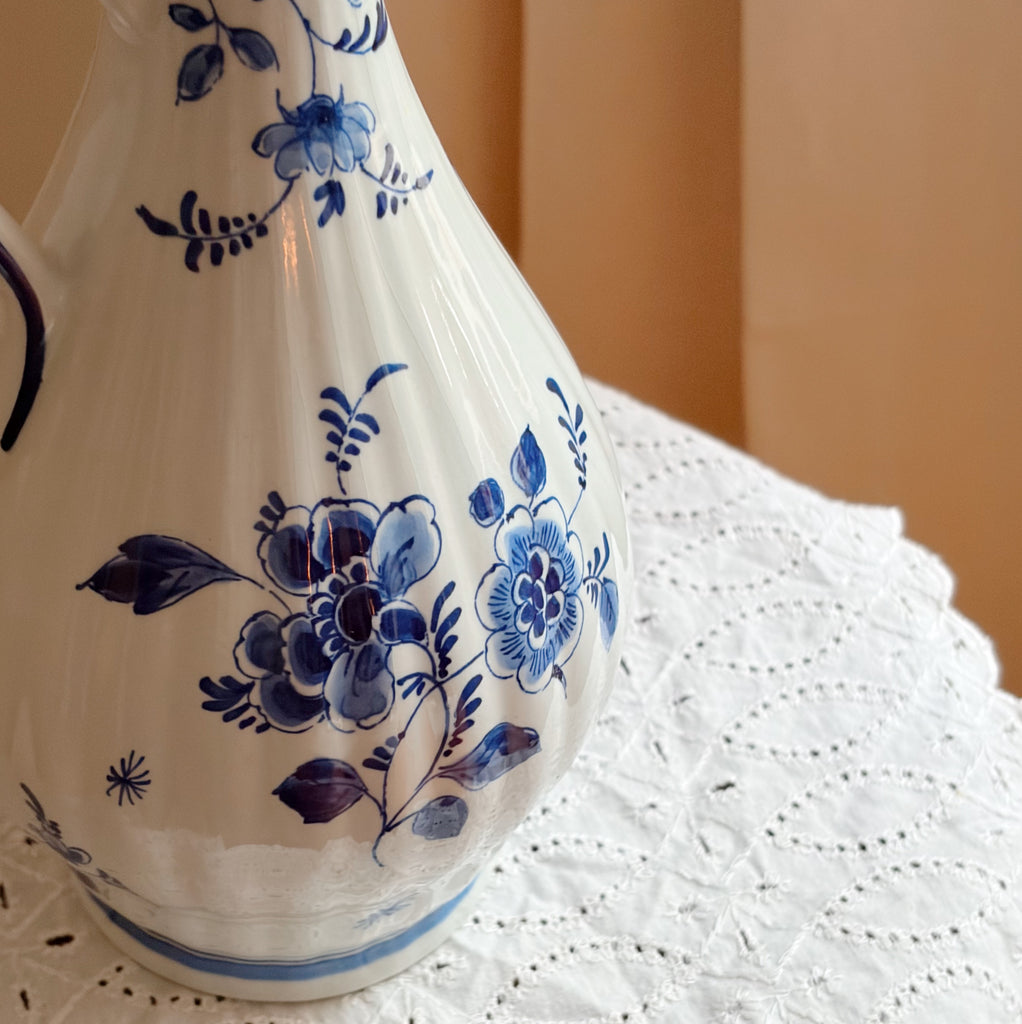 Antique Delft Pitcher