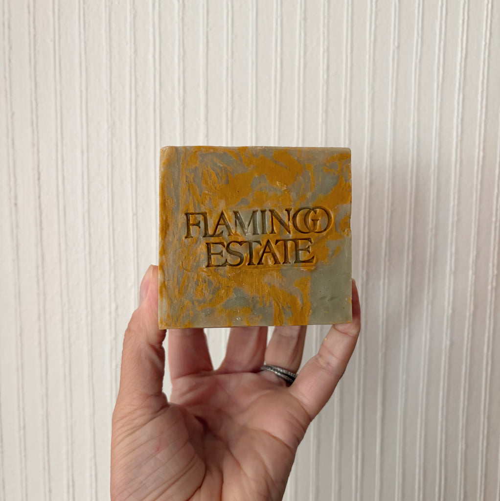 Flamingo Estate Green Goddess Soap Block