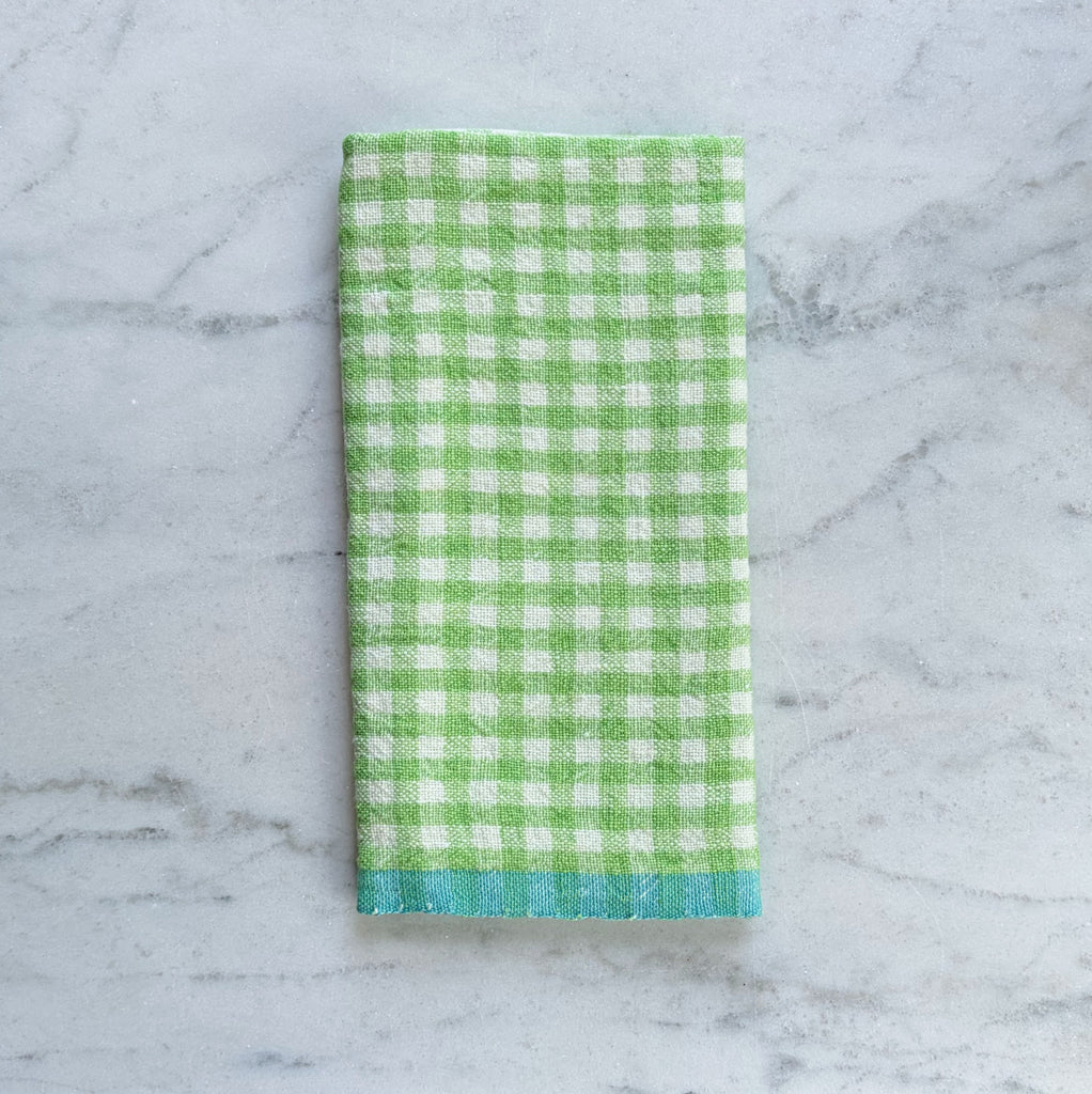 Gingham Linen Towels