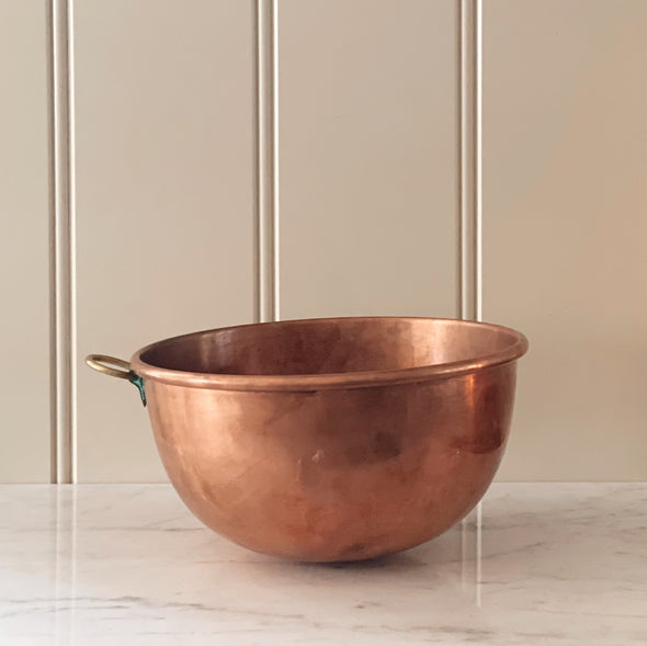 Solid Copper Mixing Bowl