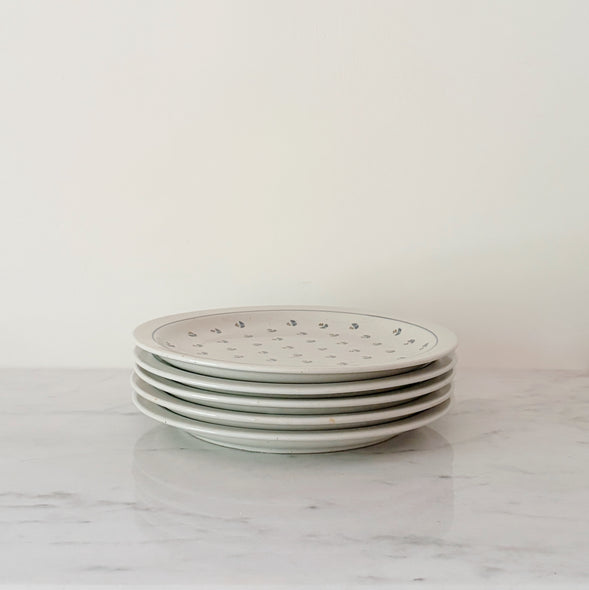 Petite Rose Japanese Stoneware Plate