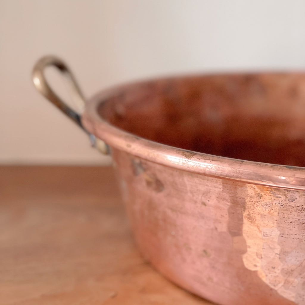 Grand French Copper Jam Pan