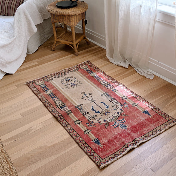 Handwoven Turkish Wool Accent Rug