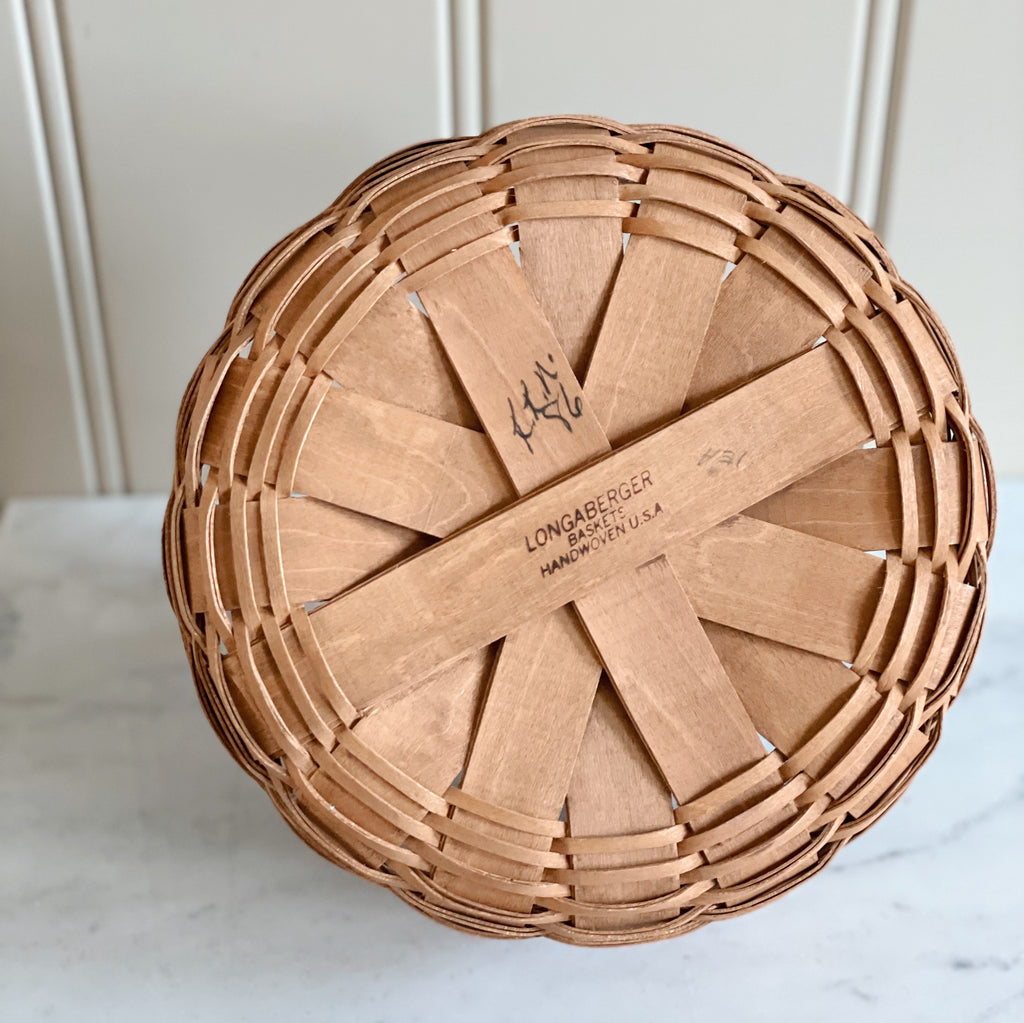 Round Handwoven Basket