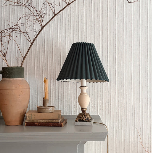 Vintage Alabaster Table Lamp