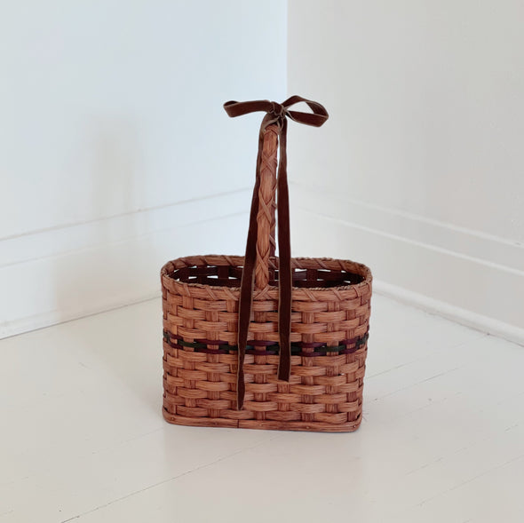 Woven Wine Carrier Basket