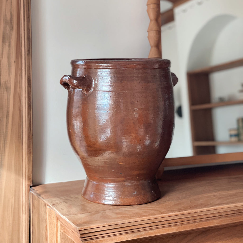 French Stoneware Amphora