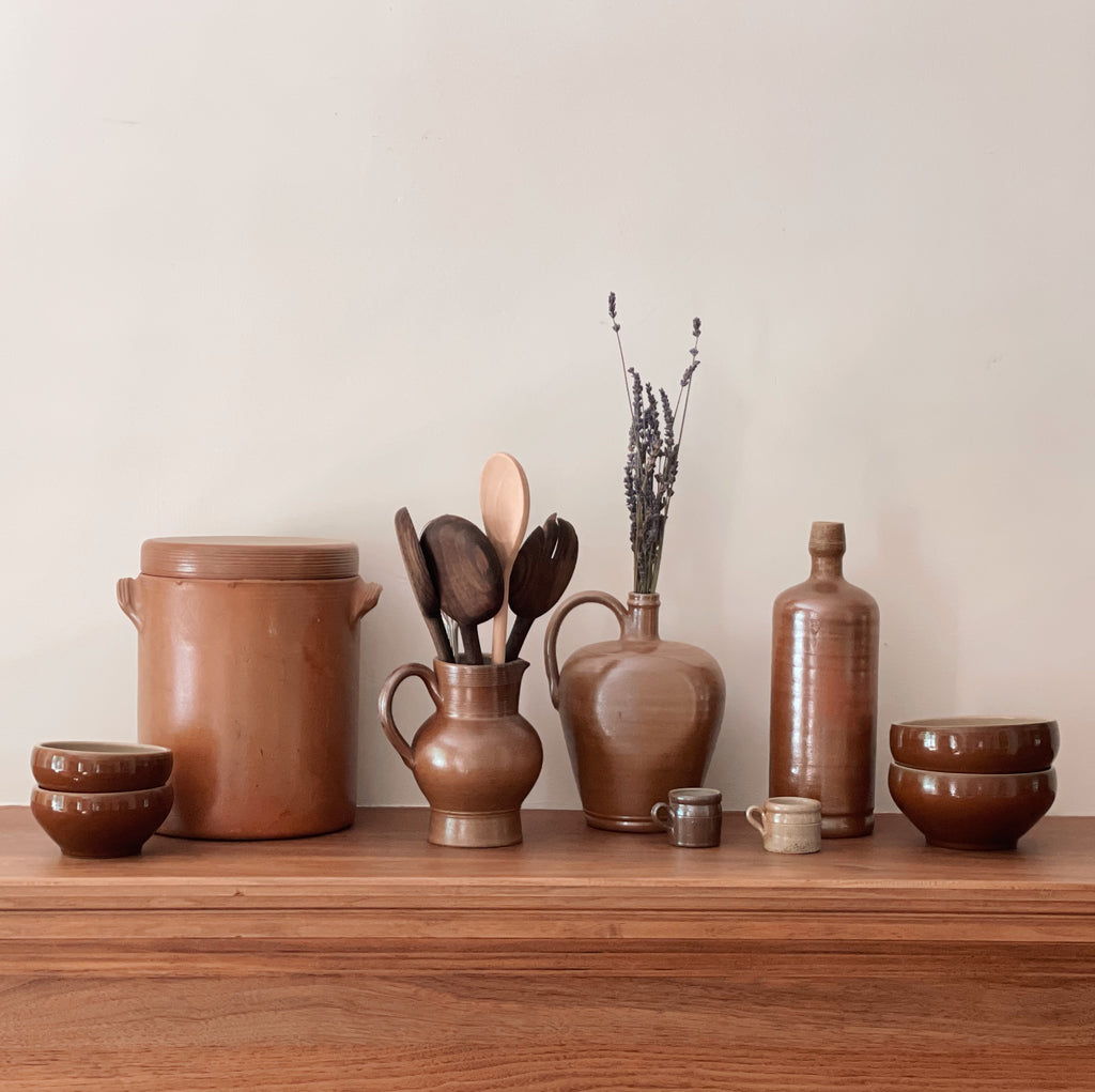 Poterie Renault Still Life Ceramic Pitcher