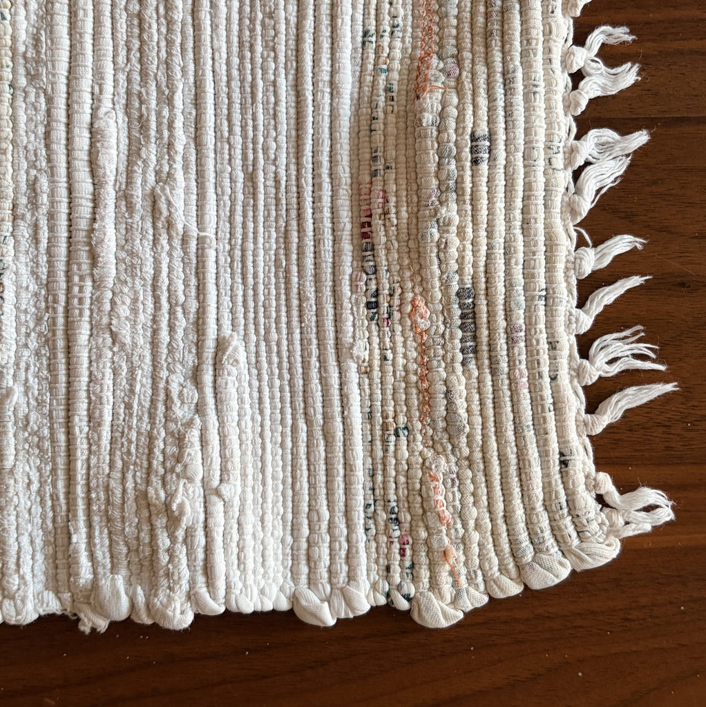 Cream Table Runner
