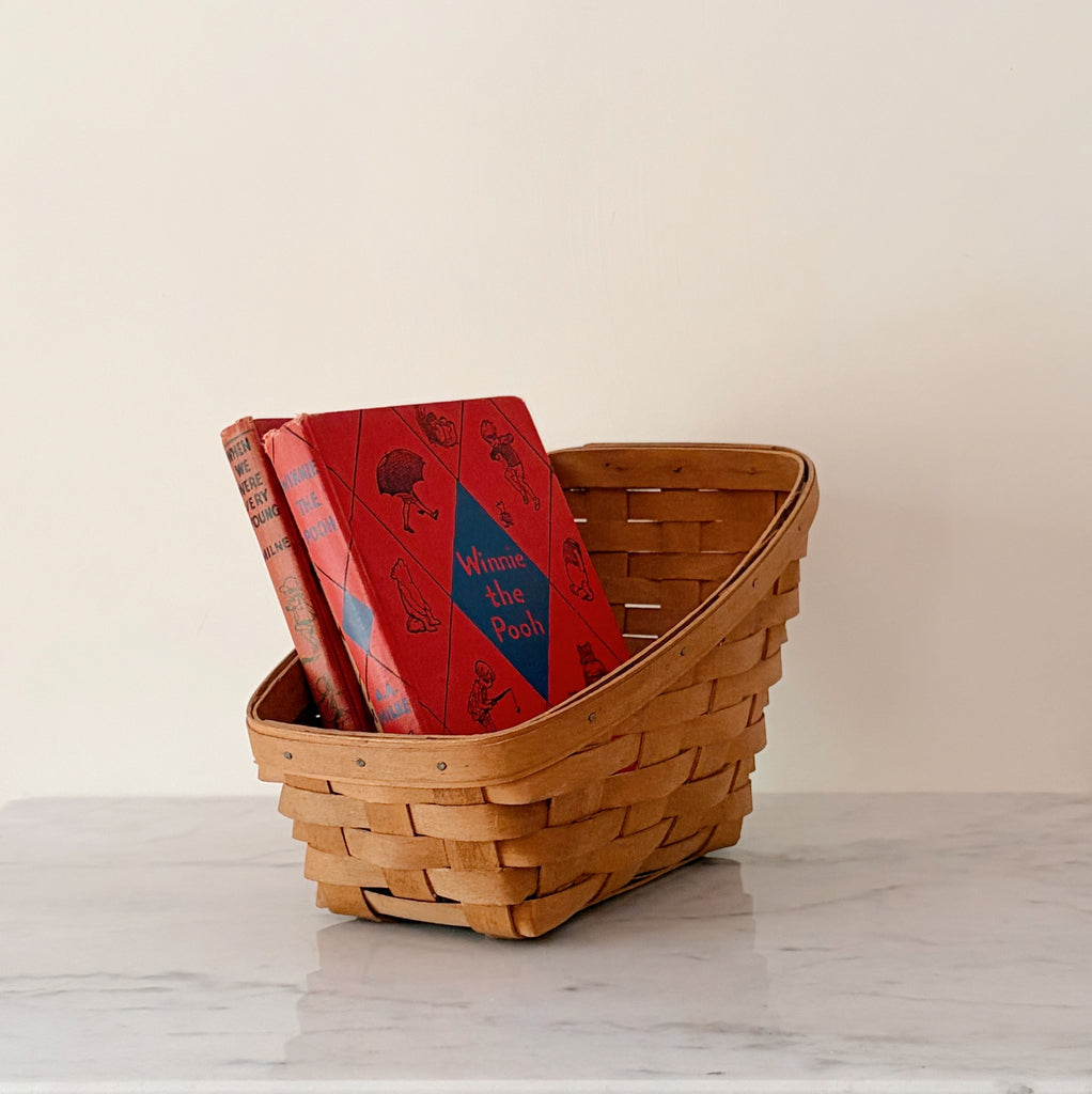 Handwoven Slope Basket
