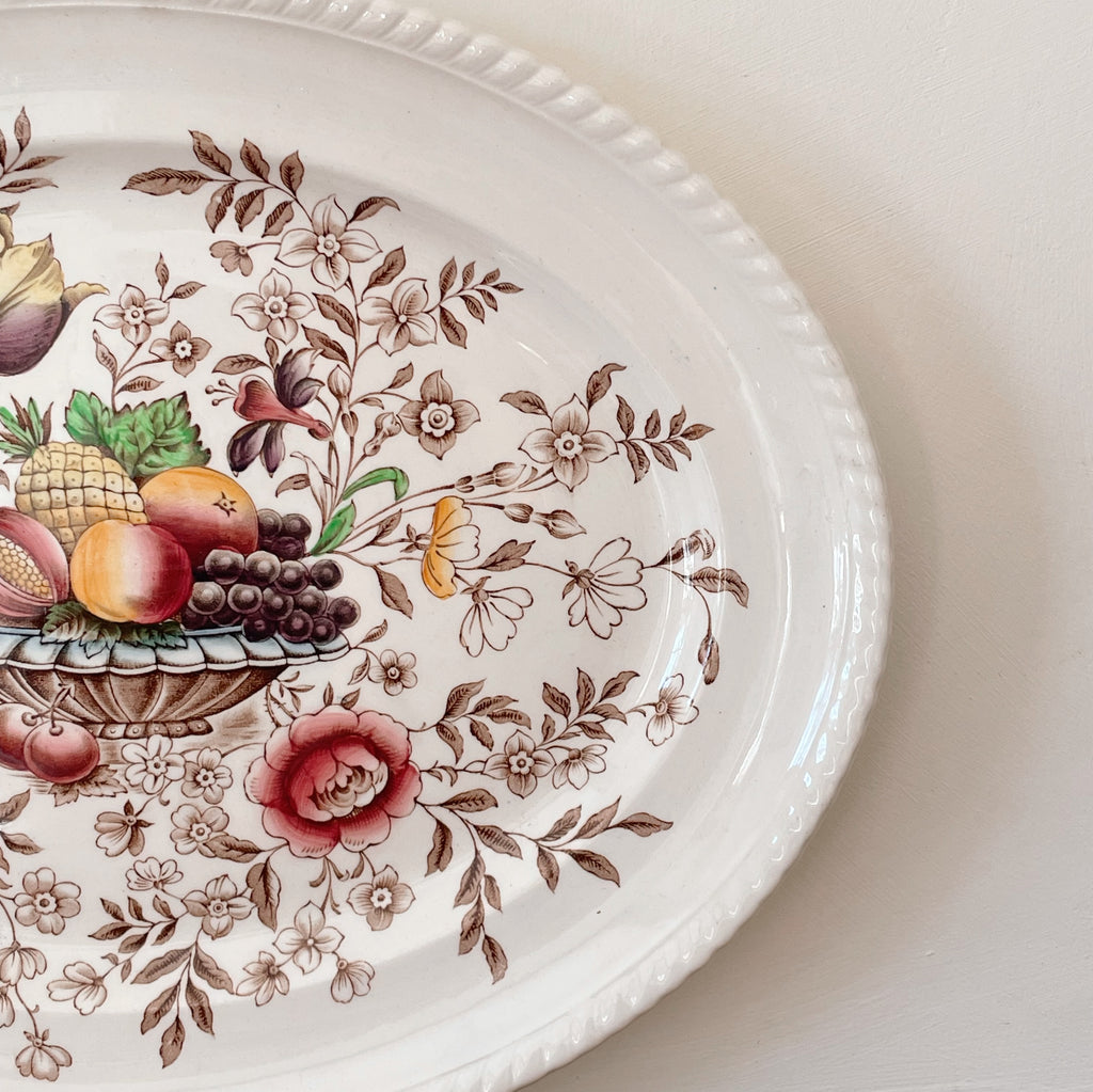 Paloma Transferware Platter