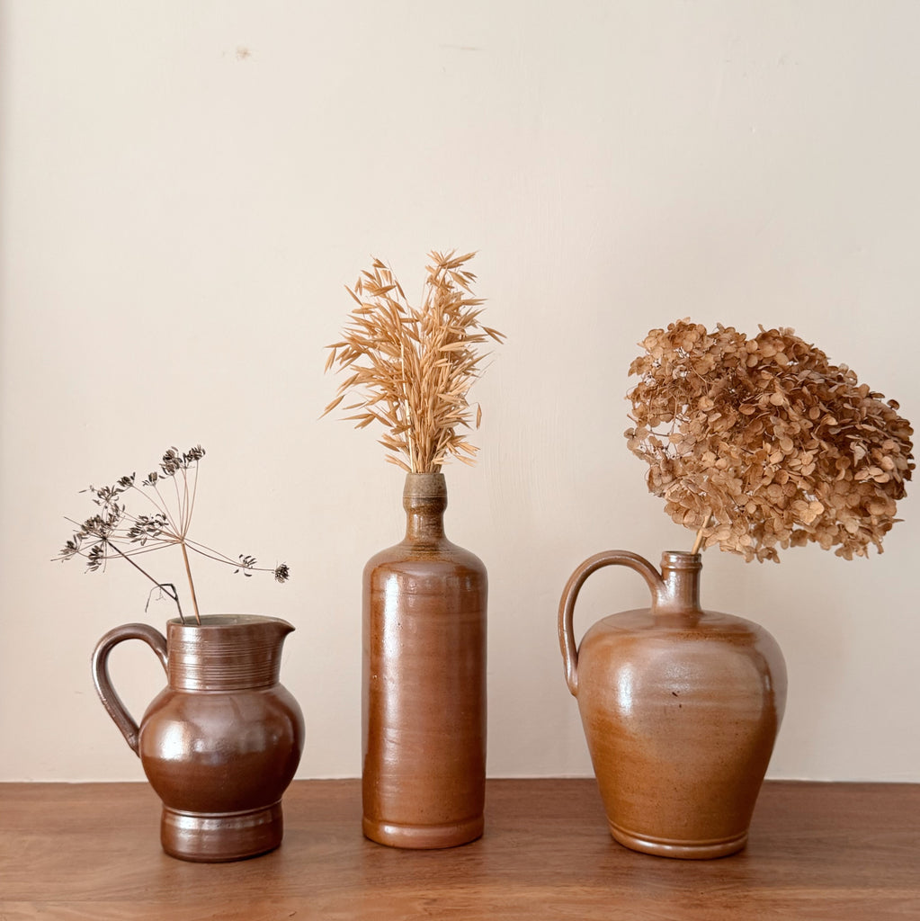 French Salt-Glazed Bottle