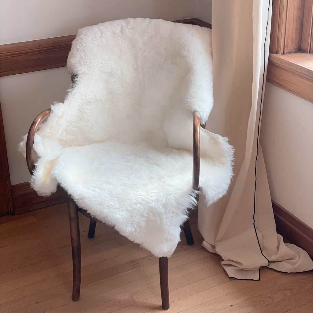 Farmhouse Pottery Ivory Sheepskin