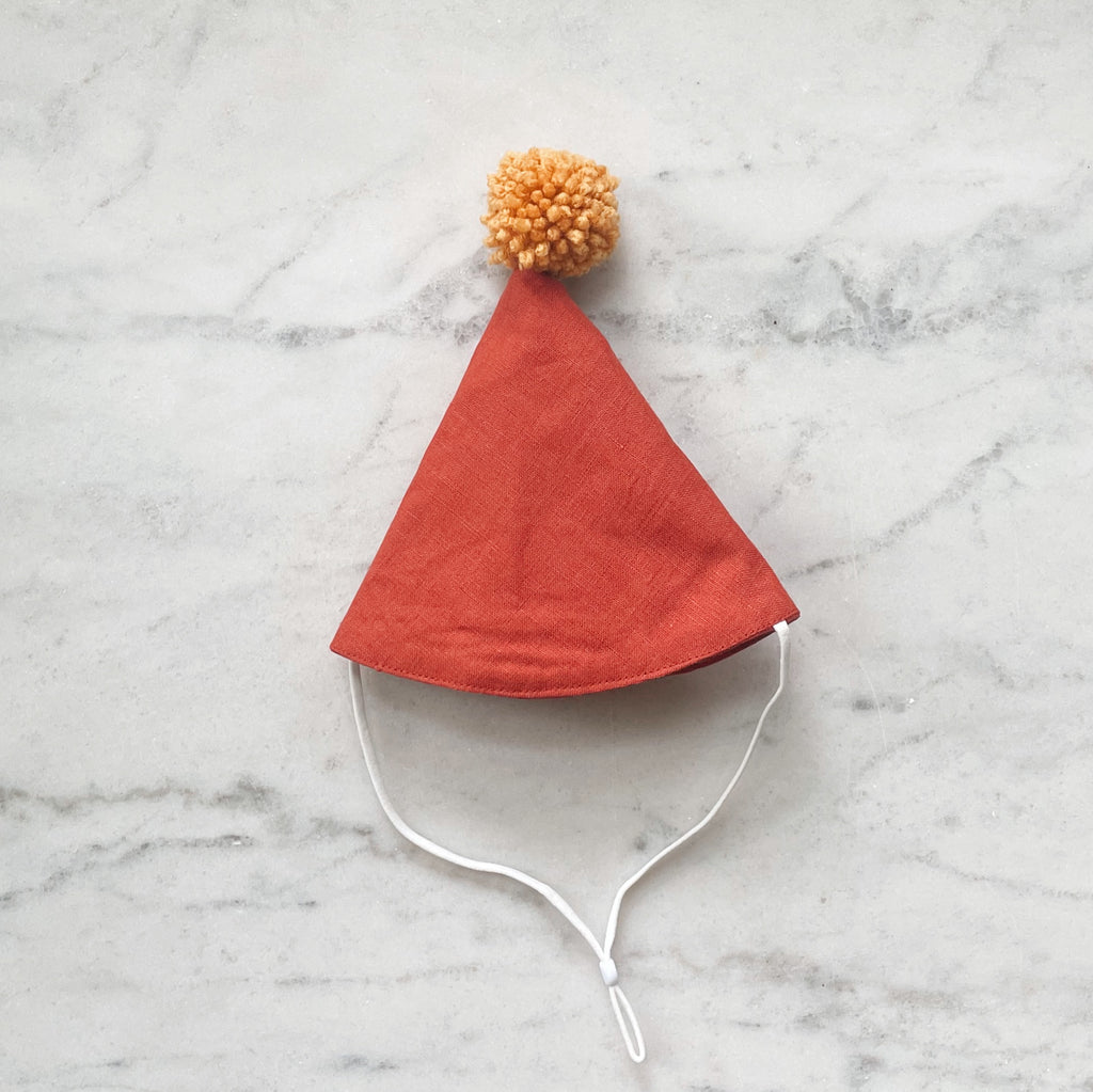 Kid's Linen Party Hat