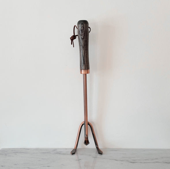 Copper Plated Rake Fork