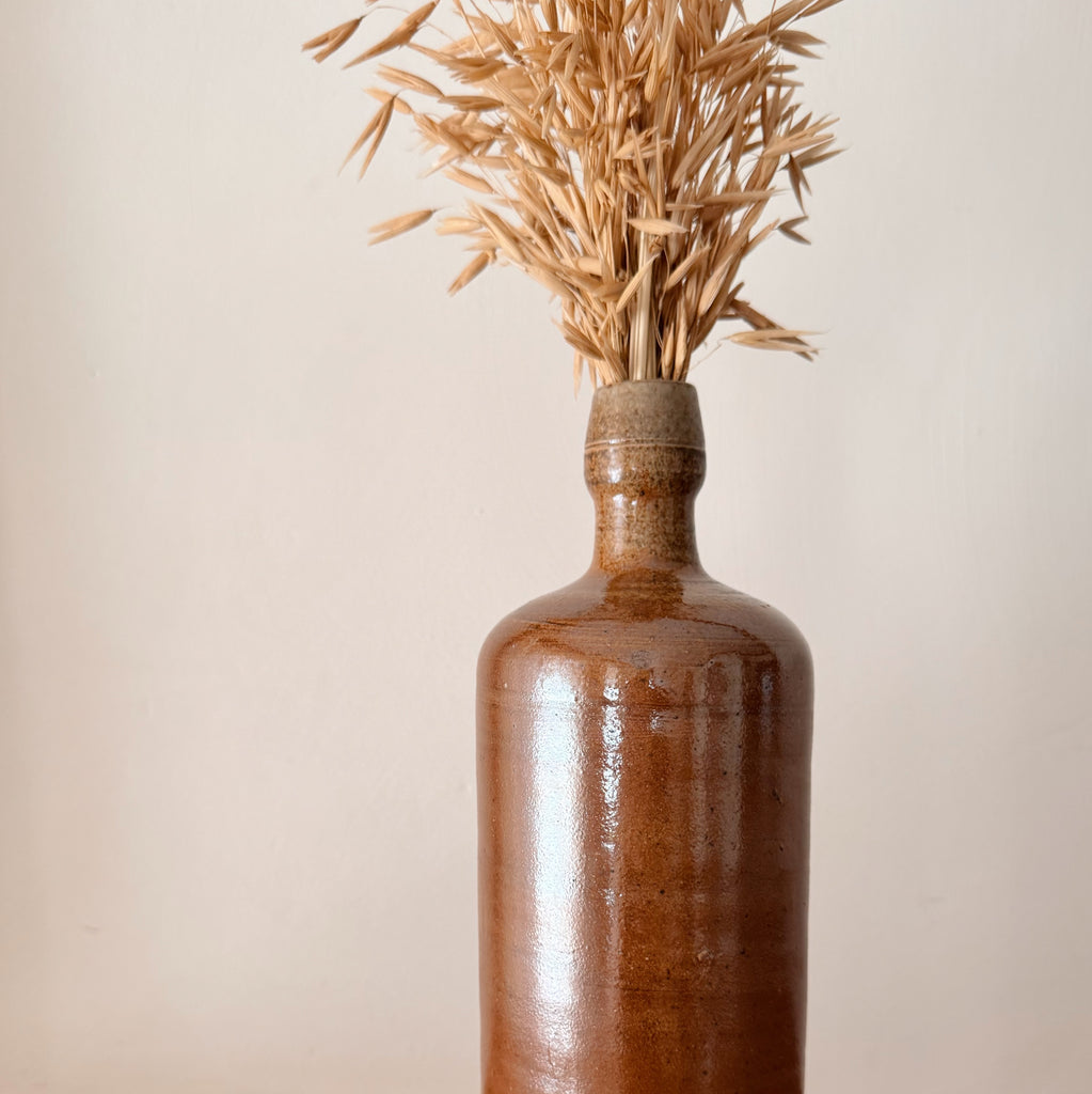 French Salt-Glazed Bottle