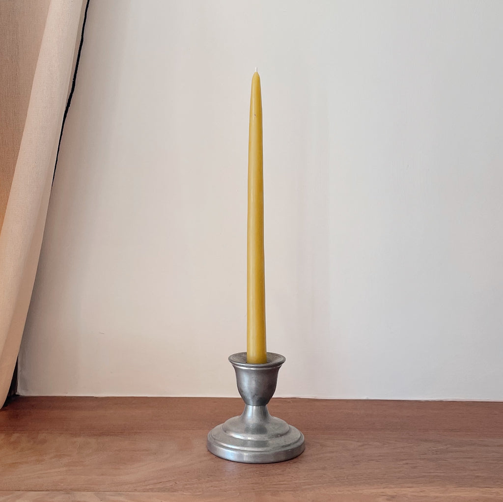 Pewter Candleholder