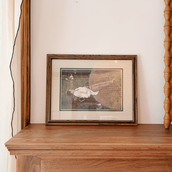 Framed Print of “The Berry Picker” by Andrew Wyeth