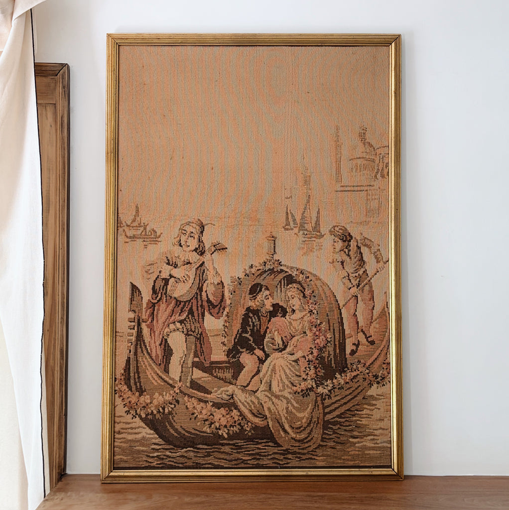 Framed Venetian Tapestry