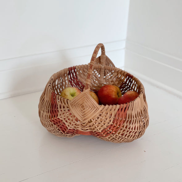 Classic Woven Egg Gathering Basket