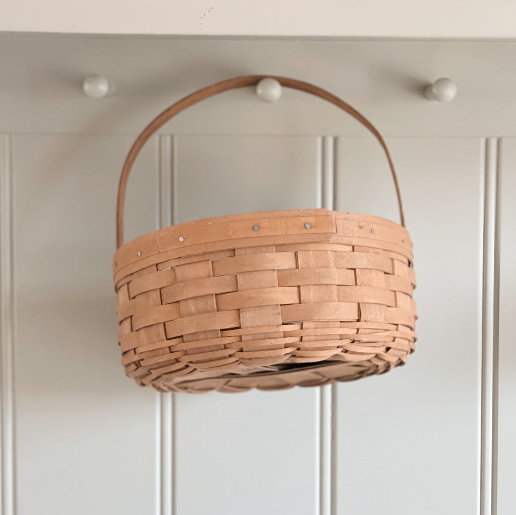 Round Handwoven Basket