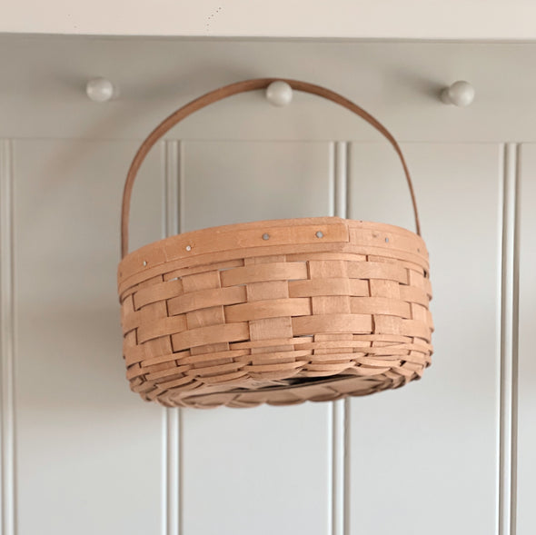 Round Handwoven Basket