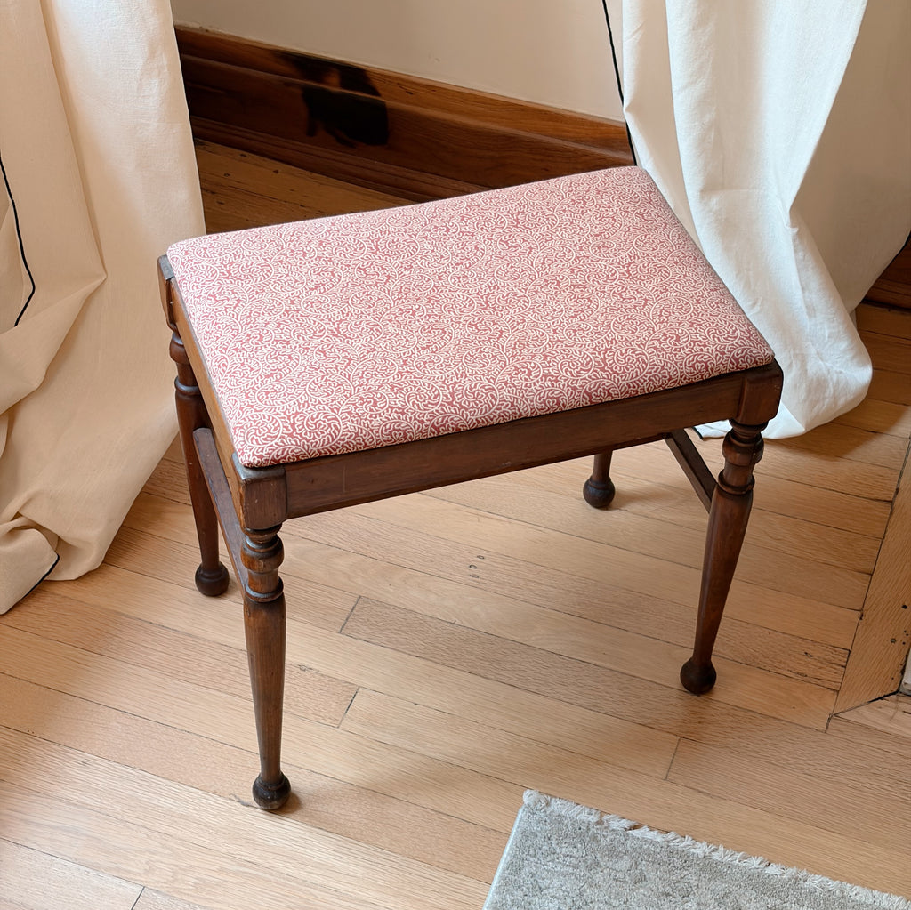 Vintage Vanity Bench